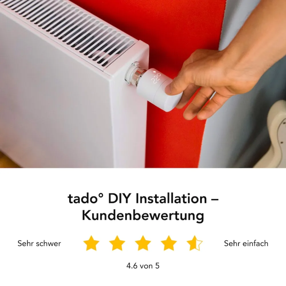 ° Smartes Heizkörperthermostat - Zusatzprodukt (Universal) ^ TaDo Best