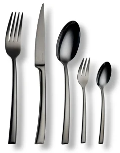Tafelbesteck "AVELINO" 30 tlg. black glänzend ^ ECHTWERK Outlet