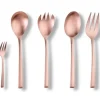ECHTWERK Tafelbesteck "AVELINO" 68 tlg. - bronze matt Sale