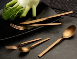 ECHTWERK Tafelbesteck Milos Bronze-Edition 30-tlg Best