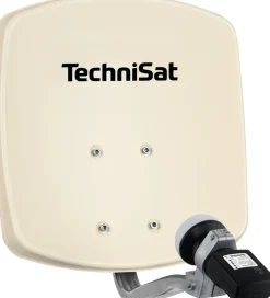 DIGIDISH 33 | Sat-Schüssel mit V/H-LNB & Satfinder, 1 TN beige ^ Technisat Best