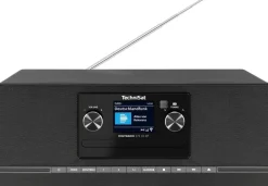Technisat DIGITRADIO 372 CD BT - 10 W DAB+ Digitalradio, UKW, CD, Bluetooth, Fernbedienung schwarz