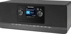 Technisat DIGITRADIO 372 CD BT - 10 W DAB+ Digitalradio, UKW, CD, Bluetooth, Fernbedienung schwarz