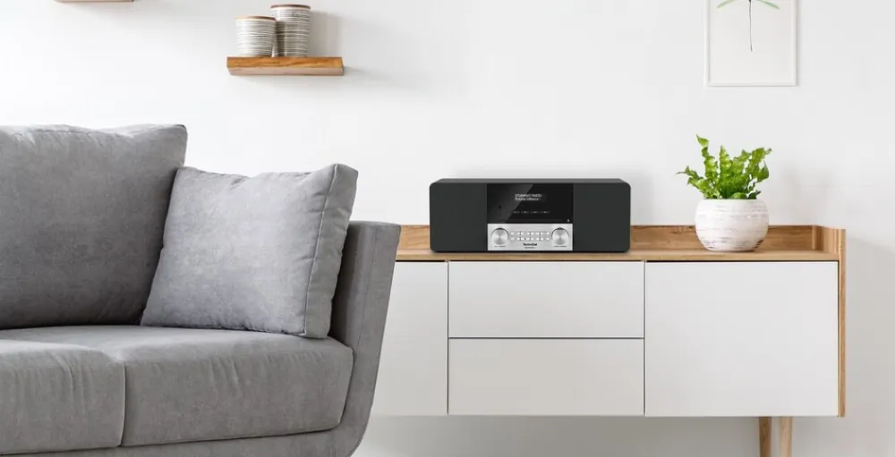 DIGITRADIO 3 | DAB+/UKW/CD-Stereoradio, Bluetooth & MP3 weiß ^ Technisat Discount