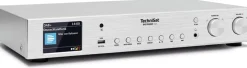 Technisat DIGITRADIO 143 (V3) | Hi-Fi-Komponente, DAB+, Internetradio silber schwarz Discount