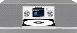 Technisat DIGITRADIO 320 - 10W DAB+/UKW Radio mit CD, Bluetooth, Fernbedienung silber Online