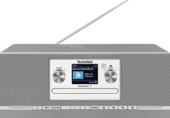 Technisat DIGITRADIO 320 - 10W DAB+/UKW Radio mit CD, Bluetooth, Fernbedienung silber Online