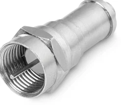 Technisat F-Abschlusswiderstand | 75-Ohm-Abschlusswiderstand mit DC-Entkopplung silber