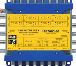 Technisat GigaSystem 17/8 K (Kaskade) | Multischalter-System zur Verteilung New