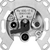 TECHNIPRO RV 600-17E | Sat-Durchgangsdose, Antennensteckdose | silber ^ Technisat Clearance