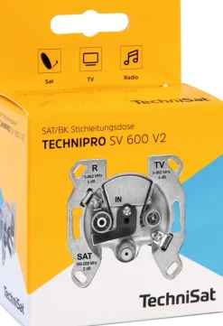 Technisat TECHNIPRO SV 600 V2 | SAT/BK Stichleitungsdose, SAT / TV / Radio Sale