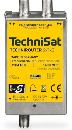 Technisat TECHNIROUTER MINI 2/1x2 | Einkabellösung / Unicable für Twin-Empfang Sale