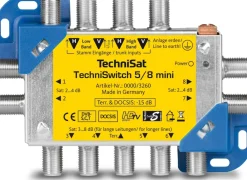 Technisat TECHNISWITCH 5/8 MINI | Multischalter / Satverteiler für 8 Teilnehmer Best