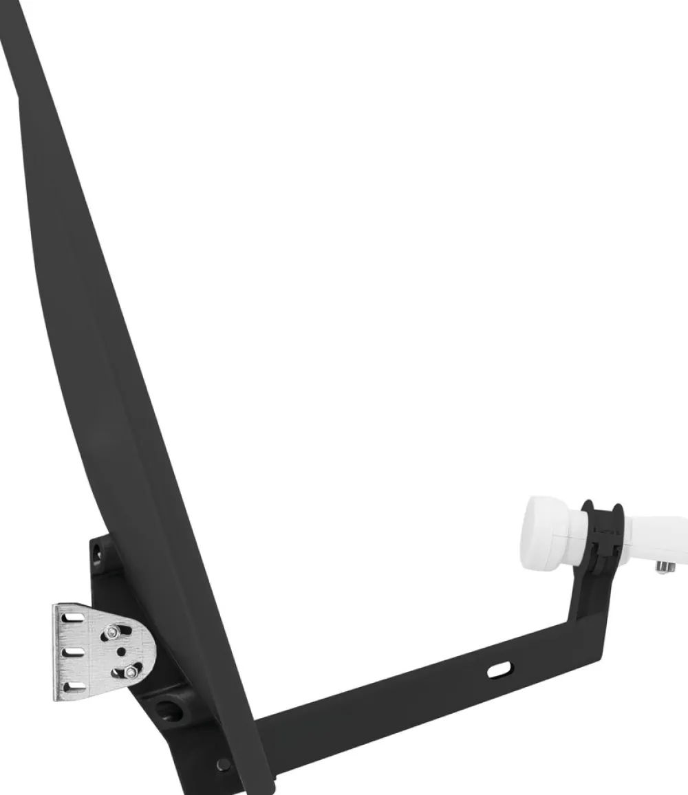 TECHNITENNE 60 - SAT-Anlage, 60 cm Durchmesser, für 2 Teilnehmer, inkl. Twin-LNB, 2x10m Kabel ^ Technisat