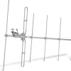 TECHNIYAGI 6 VHF | 6-Elemente Antenne zum Empfang von DAB+ | silber ^ Technisat Clearance