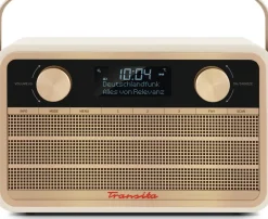 Technisat Transita 120 | tragbares DAB+ Radio mit Akku und Wecker | beige Online