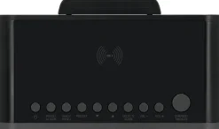 Technisat VIOLA CR 1 | DAB+ und UKW Radiowecker mit Wireless Charging | schwarz New