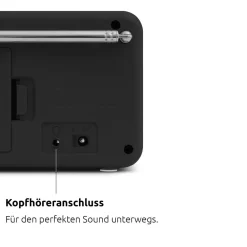 VIOLA 2 | tragbares 1 Watt DAB+ Radio mit LC-Display weiß/ ^ Technisat