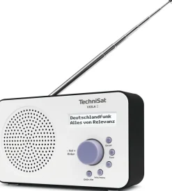 VIOLA 2 | tragbares 1 Watt DAB+ Radio mit LC-Display weiß/ ^ Technisat