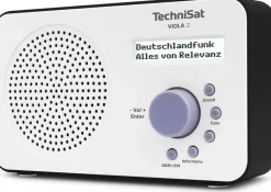 VIOLA 2 | tragbares 1 Watt DAB+ Radio mit LC-Display weiß/ ^ Technisat