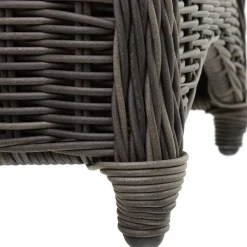® 2er Set Aluminium Rattansessel, wetterfest und UV-beständig, pflegeleicht, kein Aufbau ^ TecTake Clearance