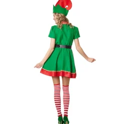 TecTake ® Frauenkostüm Fleißige Weihnachtselfe Best