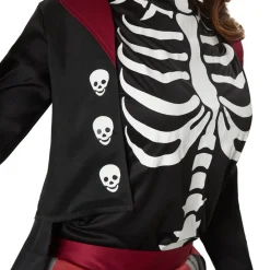 ® Frauenkostüm Gruselige Skull Lady ^ TecTake Best