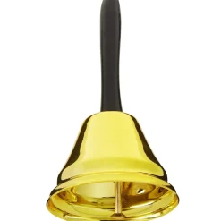 TecTake ® Goldene Handglocke