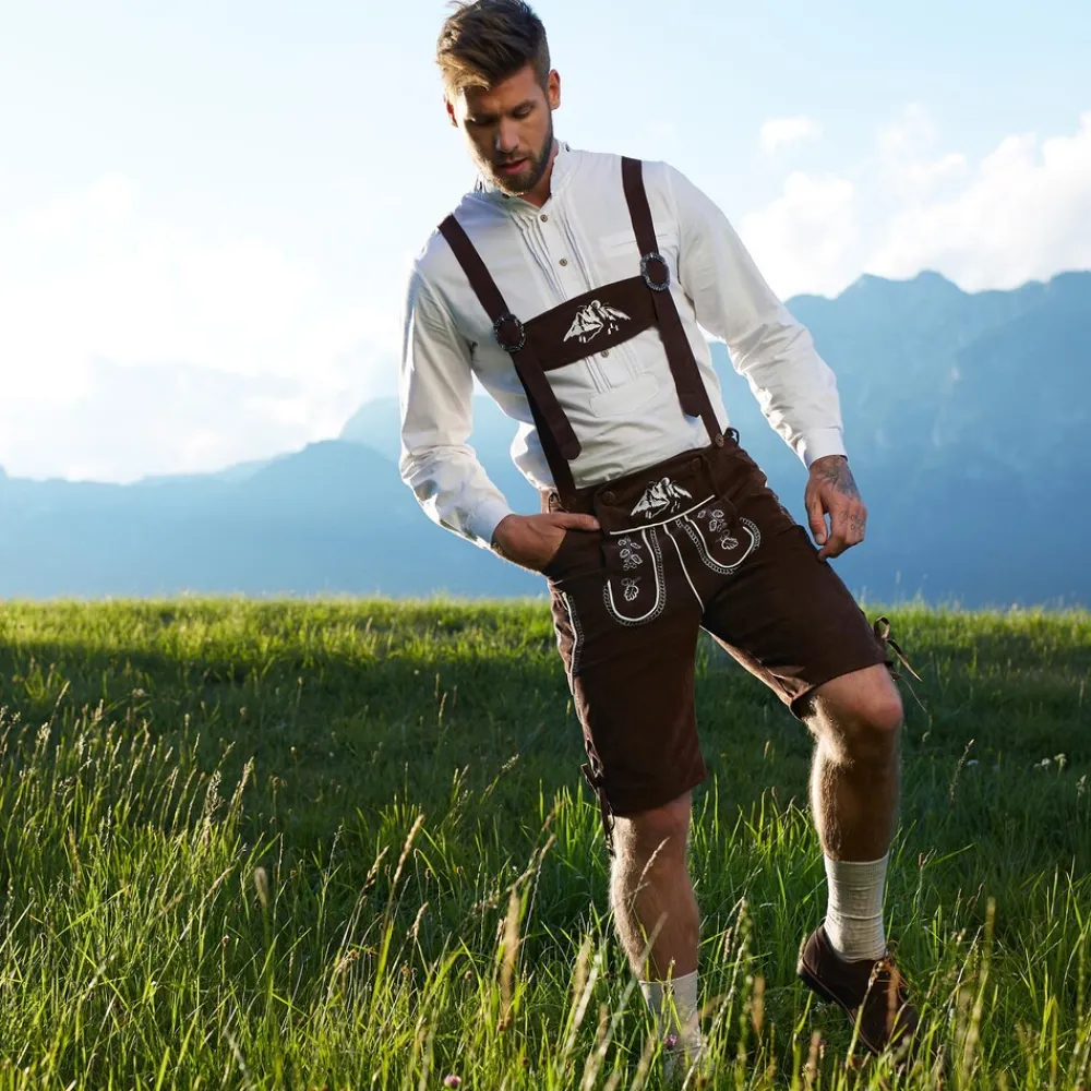 TecTake ® Lederhose Vogelsang Sale