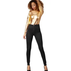 TecTake ® Metallic-Body gold,S