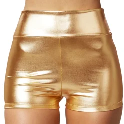 TecTake ® Metallic-hotpants gold,S Outlet