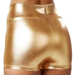 TecTake ® Metallic-hotpants gold,S Outlet