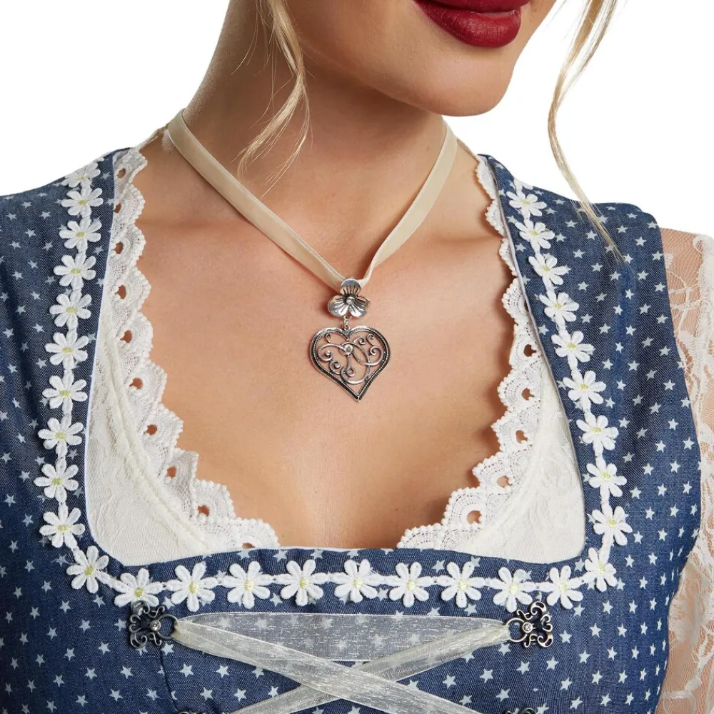 TecTake ® Midi-Dirndl Kleinwalsertal Modell 2 Hot