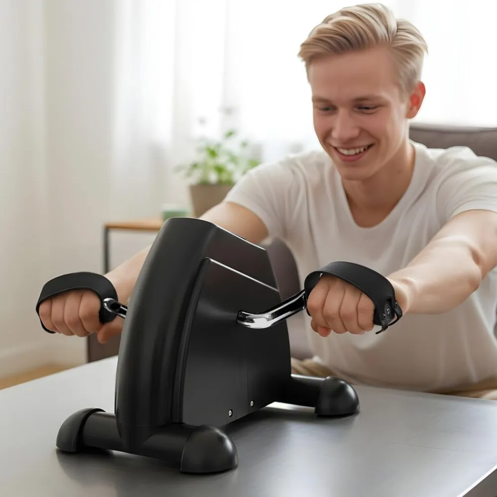 ® Mini Bike, Für Beine und Arme, einstellbarer Widerstand, leicht und platzsparend, inklusive Trainingscomputer ^ TecTake Hot