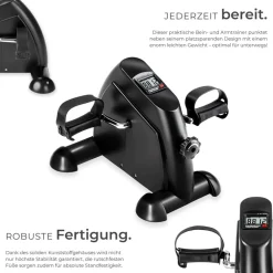 ® Mini Bike, Für Beine und Arme, einstellbarer Widerstand, leicht und platzsparend, inklusive Trainingscomputer ^ TecTake Hot