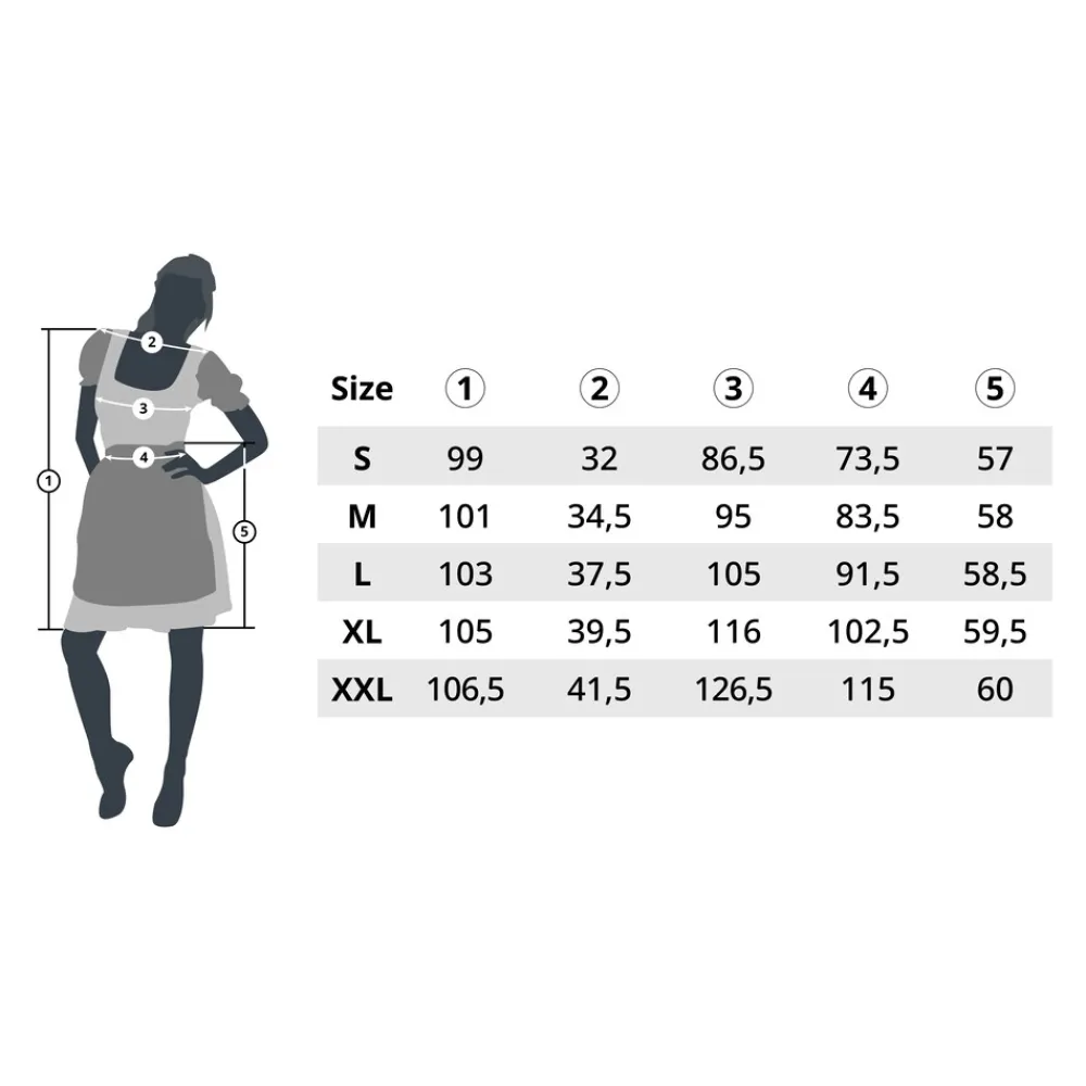 TecTake ® Mini-Dirndl Garching Modell 2 New