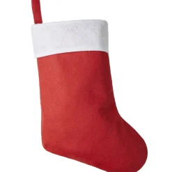 TecTake ® Nikolausstiefel, zum Befüllen, großes Fassungsvermögen, strapazierfähig, 26 x 36,5 cm rot Best