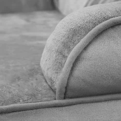 TecTake ® Orthopädisches Hundebett, mit abnehmbarem, wasserdichtem Plüschbezug, rutschfeste Unterseite, waschbar Best