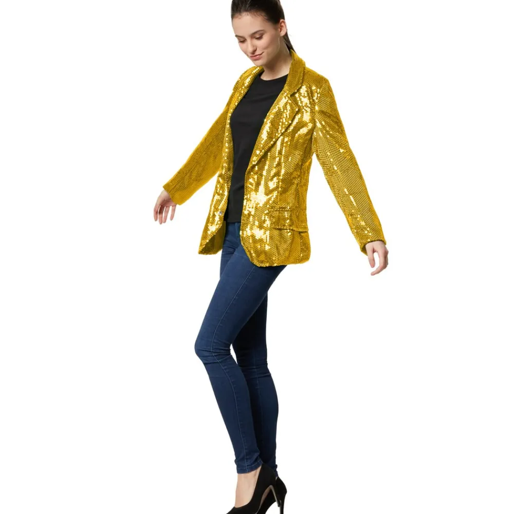 ® Pailletten-Jackett Damen ^ TecTake Online