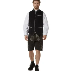 TecTake ® Trachtenweste Noah schwarz,50 Clearance