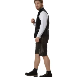 TecTake ® Trachtenweste Noah schwarz,50 Clearance