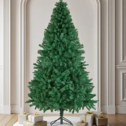 TecTake ® Weihnachtsbaum , künstlich in Grün, mit dichten Nadeln, formbar mit viel Volumen, pulverbeschichteter Metallständer mit Kunststoffkappen Online