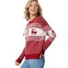 ® Weihnachtspullover Winterwunderland rot-weiß für Frauen ^ TecTake Hot