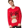 TecTake ® Weihnachtspullover reizendes Rentier Sale