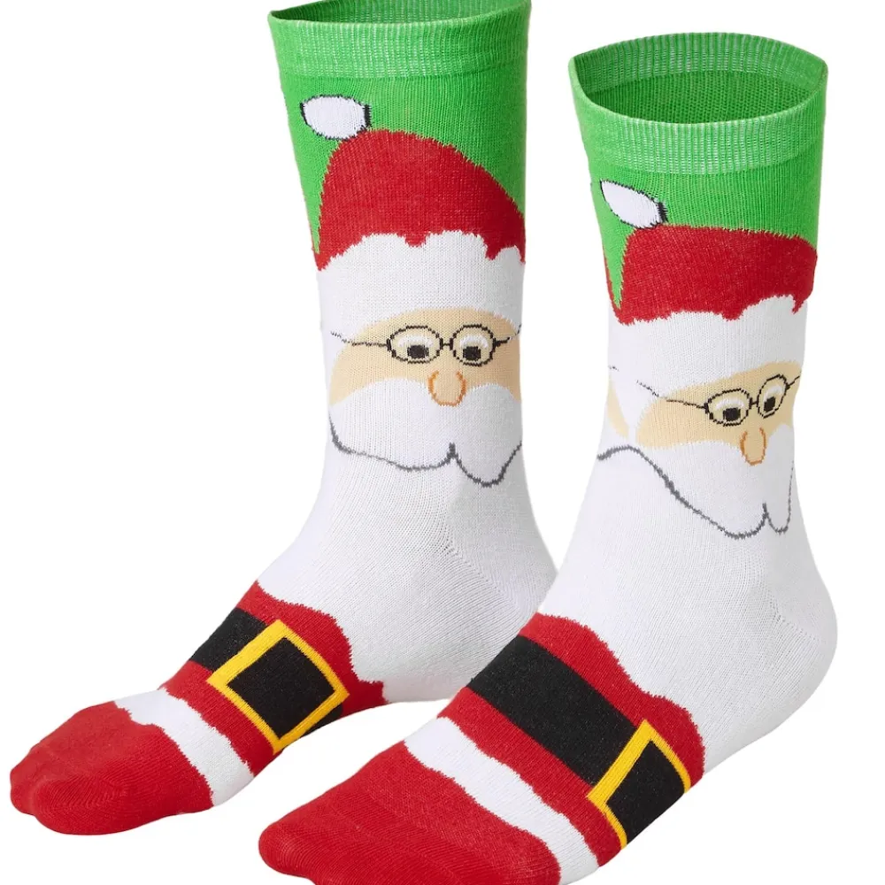 TecTake ® Weihnachtssocken mit Weihnachtsmann-Motiv Online