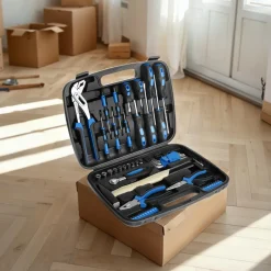 ® Werkzeugkoffer, 57-teilig, übersichtliche Anordnung, mit Tragegriff ^ TecTake Online