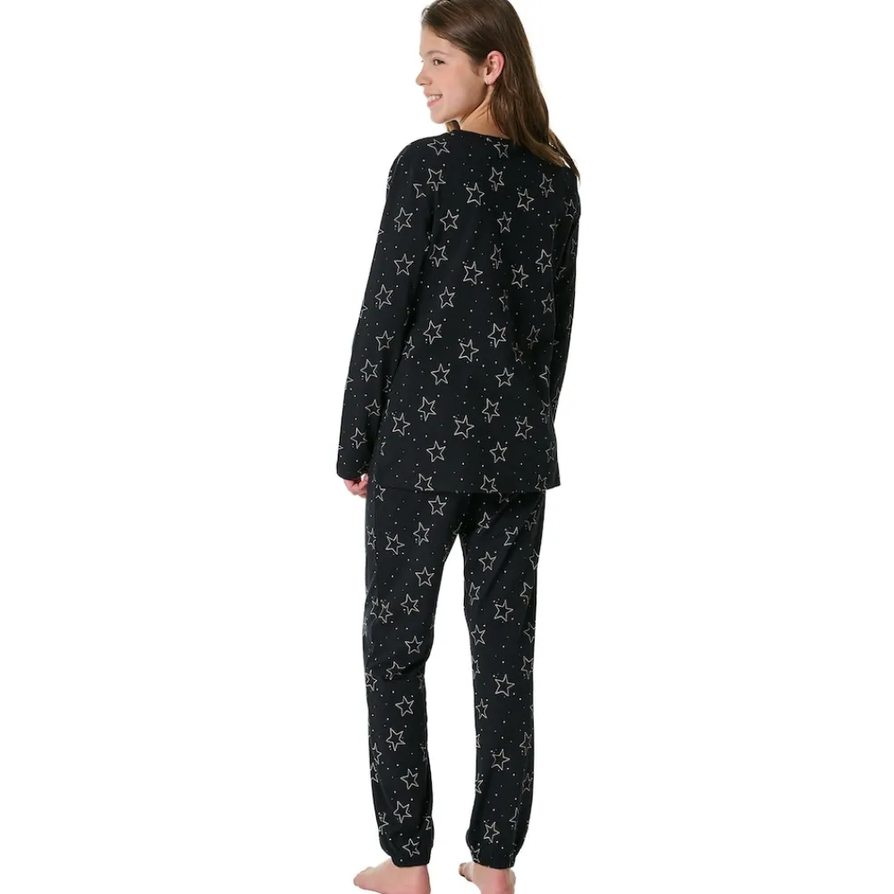 Teens Nightwear Mädchen Pyjama ^ Schiesser Discount
