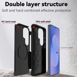 2teilige RedPepper Armor Hülle für Samsung Galaxy S26 Serie Kameraschutz Tasche ^ Wigento