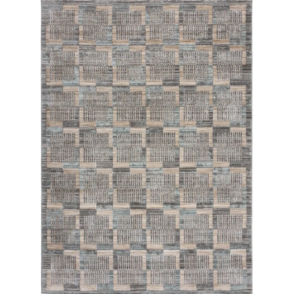 Teppich kariert 200 x 290 cm - DALE | ^ KADIMA DESIGN Sale