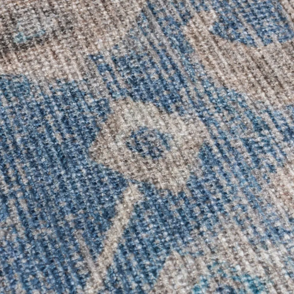 KADIMA DESIGN Teppich Orient 115 x 170 cm - HURST | Blau Sale